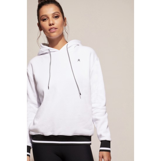 d+k active Free For All Hoodie White
