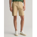 Gant Slim Fit Twill Short Dark Khaki