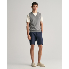 Gant Slim Fit Twill Short Marine