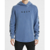 Kiss Chacey Goldcrest Hooded Dual Curved Sweater Pigment Coastal Blue