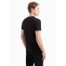 EA7 Emporio Armani Gold Label Cotton Jersey Tee Black