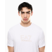 EA7 Emporio Armani Train Gold Lux Tee White/Gold