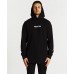 Nena and Pasadena Gold Standard Dual Curved Hooded Sweater Jet Black