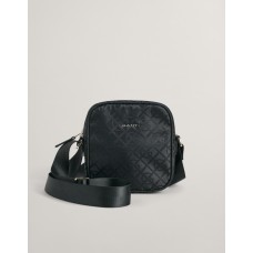 Gant G-Pattern Crossbody Bag Ebony Black