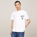 Tommy Jeans Graffiti Signature Tee White