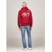 Tommy Jeans Reg Entry Graphic Hood Regatta Red
