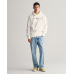 Gant Printed Graphic Hoodie Eggshell