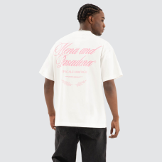 Nena and Pasadena Gentlemen Raptor Tee Natural White