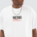 Nena and Pasadena Global Raptor Tee Optical White
