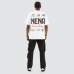 Nena and Pasadena Global Raptor Tee Optical White