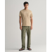 Gant Logo Script Printed Tee Dried Khaki 