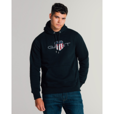 Gant Reg Archive Shield Hoodie Black