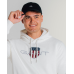 Gant Reg Archive Shield Hoodie Eggshell
