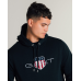 Gant Reg Archive Shield Hoodie Black
