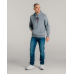 Gant Reg Archive Shield Hoodie Grey Melange