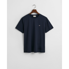 Gant Regular Fit Shield Tee Evening Blue