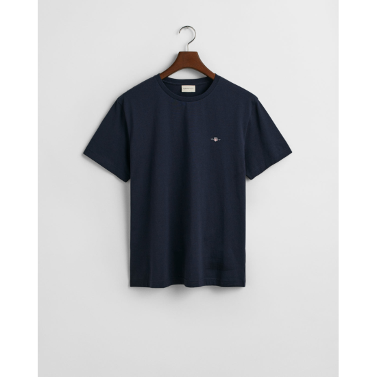 Gant Regular Fit Shield Tee Evening Blue