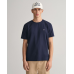 Gant Regular Fit Shield Tee Evening Blue