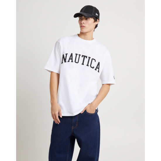 Nautica Hamarock O/S Tee White