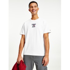 Tommy Jeans Homespun Graphic Tee White