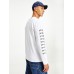 Tommy Jeans Homespun Graphic L/S Tee White