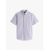 Tommy Hilfiger Flex Poplin Houndstooth S/S Shirt Night Sky