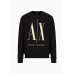 Armani Exchange Icon Big Logo Sweater Black/Gold