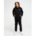 EA7 Emporio Armani Cotton Blend Logo Series Hood Black/Gold