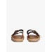 Tommy Hilfiger Flex Jutte Suede Sandal Fudge Brown