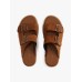 Tommy Hilfiger Flex Jutte Suede Sandal Fudge Brown