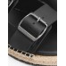 Tommy Hilfiger Flex Jutte Suede Sandal Black
