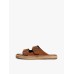Tommy Hilfiger Flex Jutte Suede Sandal Fudge Brown