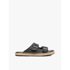 Tommy Hilfiger Flex Jutte Suede Sandal Black
