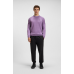 Boss K-Performance Max Active sweater with body mapping and moisture management light purple