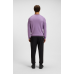 Boss K-Performance Max Active sweater with body mapping and moisture management light purple