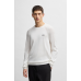 Boss K-Performance Max Active sweater with body mapping and moisture management white