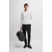 Boss K-Performance Max Active sweater with body mapping and moisture management white