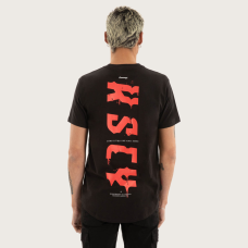 Kiss Chacey Allure Dual Curved Tee Jet Black