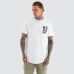 Kiss Chacey Alpha Dual Curved Tee Optical White