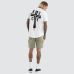 Kiss Chacey Alpha Dual Curved Tee Optical White