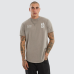 Kiss Chacey Alpha Dual Curved Tee Pigment Elephant Grey
