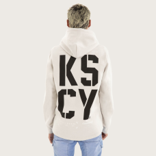 Kiss Chacey Bask Dual Curved Hoodie Glacier Grey