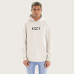 Kiss Chacey Bask Dual Curved Hoodie Glacier Grey