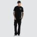 Kiss Chacey England Dual Curved Tee Jet Black