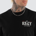 Kiss Chacey England Dual Curved Tee Jet Black