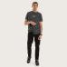 Kiss Chacey Grasp Dual Curved Tee Pigment Asphalt