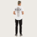 Kiss Chacey Grasp Dual Curved Tee White