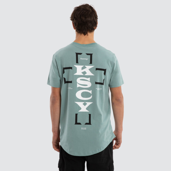 Kiss Chacey Hunter Dual Curved Tee Trellis