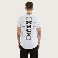 Kiss Chacey Hunter Dual Curved Tee Optical White