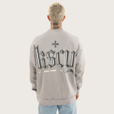Kiss Chacey Kingdom Relaxed Sweater Alloy